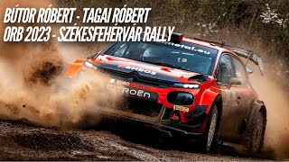 Bútor Róbert  Tagai Róbert  Citroen C3 WRC  Székesfehérvár Rally 2023 [upl. by Atteiluj699]