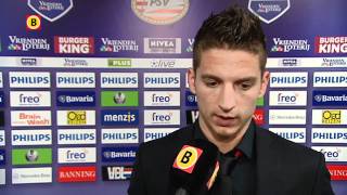 Reactie Dries Mertens na PSVVitesse [upl. by Basile740]