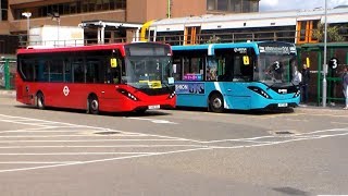 Buses at Watford Junction 25082018 [upl. by Schmidt]