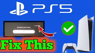 Playstation network not working ps5 error code e2821130a6 Ps5 Games play crash ing  Fixed [upl. by Ramso]