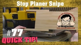 Im SICK of planer snipe How to stop it forever [upl. by Laeria]