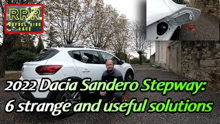 2022 Dacia Sandero Stepway 6 strange and useful solutions [upl. by Esenwahs]