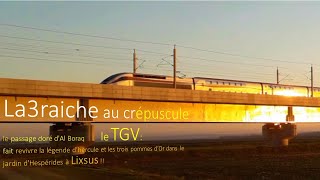 Larache Al Boraq 🚄 le TGV est doré cette fois et ça rappelle la légende des trois pommes dOr [upl. by Pauletta791]