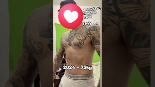 Minha evolução após usar durateston em 2024 durateston body growth motivation [upl. by Atsejam]