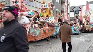 Carnaval Aalst 2023  paar mooie wagens [upl. by Brause]