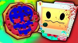 MURDERING VACATION BOT with the SECRET POISON WAFFLE in Vacation Simulator VR HTC Vive Gameplay [upl. by Haskell840]