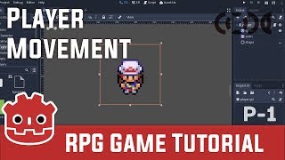 Godot RPG Tutorial Pokemon Clone Part1 Player Movement [upl. by Atilem695]