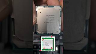 how to install an lga 2011 cpu i7 6800k [upl. by Knute58]