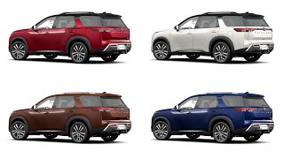 New 2022 Nissan Pathfinder Colors  Detailed Comparison [upl. by Assed]