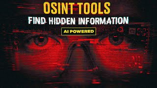 These OSINT Tools Find Hidden Information FAST  Scan Entire Web [upl. by Deloria]