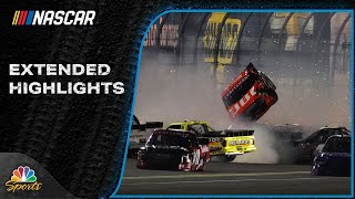 NASCAR Truck Series EXTENDED HIGHLIGHTS Fresh From Florida 250  21624  Motorsports on NBC [upl. by Salokin649]