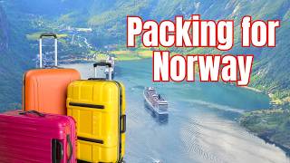 What I Packed for my Norway Cruise [upl. by Ayirp]