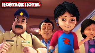 Shiva Cartoon  Hostage Hotel  Kids Only [upl. by Ellenhoj]