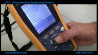 How to Use a Fluke DTX1800 Cable Analyzer [upl. by Barren565]