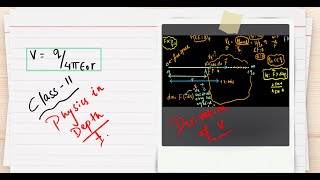 11 Derivation of electric potential due to point charge  In Nepali  Class 11 NEB  Phy in Depth [upl. by Titos47]