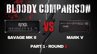 ENGL Savage MKII vs MESA Mark V  METAL Comparison No Talking Part 1  Round 2 [upl. by Katherina]