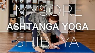 913マイソール渋谷練習風景・正式認定指導者 ASHTANGA MYSORE English Available Yoga StudioTokyo by Authorized teacher [upl. by Dralliw9]