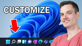 Windows 11 Taskbar Customization Tutorial [upl. by Atival]