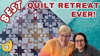 🧳🐥What Really Happens At A 🧳🐥🧳Quilt Retreat  INSIDE PEEK👀🐥 [upl. by Aihsyt]