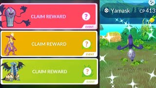 Finally Got Both ✨ Yamask in pokemongo pokemon shiny shorts shinypokemon pokémon pokémongo [upl. by Magulac]