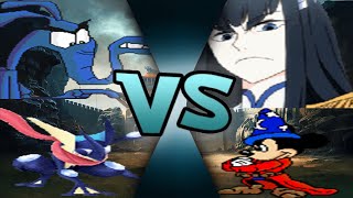 Request  Aardvark amp Gekkouga VS Satsuki amp Mickey Mouse MUGEN 11 [upl. by Lenny]