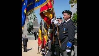 Ceremonie einde Tweede Wereldoorlog – 8052023 – Cérémonie fin Seconde Guerre mondiale [upl. by Atnauq519]