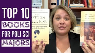 Top 10 Books for Political Science Majors [upl. by Ellehsim]