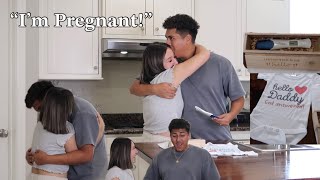 Telling My Husband I’m Pregnant BEST REACTION [upl. by Morganne]