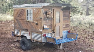 Handyman Builds Off Road Tiny Home Camper amp Lives Off Grid for 4 Years [upl. by Benita]