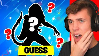 Guess The Fortnite Skin Challenge 9999 FAIL [upl. by Gutow]