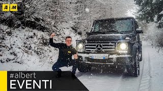 Mercedes SUVAttack  sulla neve con i mezzi 4Matic [upl. by Nauqes]