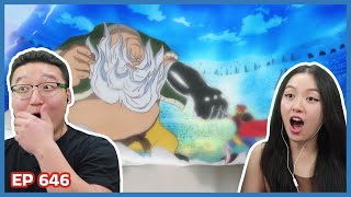 CONQUERORS HAKI LUFFY VS DON CHIN JAO  One Piece Episode 646 Couples Reaction amp Discussion [upl. by Asilehs775]