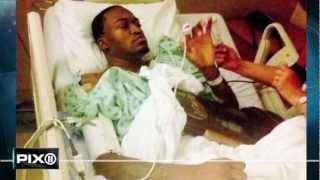 First look at Kevin Ware following horrific leg injury during NCAA game [upl. by Fotinas421]