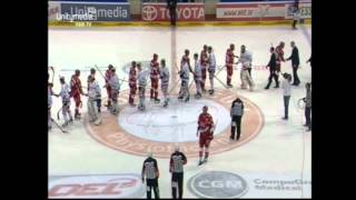 PlayoffViertelfinale Fans verabschieden die Kölner Haie [upl. by Jermaine180]