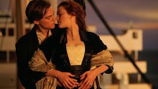 Jack and Rose First Kiss Titanic 1997 [upl. by Anyrak]