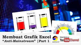 Membuat Grafik Speedometer di Excel [upl. by Baalbeer124]