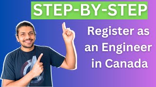 Step by step process of getting registered as an Engineer in Canada  EIT  PEng [upl. by Ahsikrats]