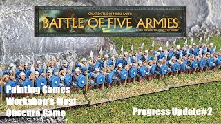 Games Workshops Battle of Five Armies  Painting Progress Update 2 [upl. by Zebadiah289]