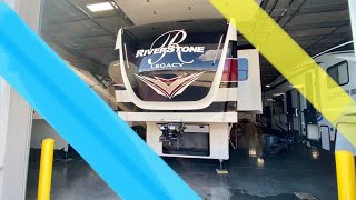 100000 RV 21 Riverstone Legacy 37MRE QUICK TOUR  SLOW TOUR By Forest River Luxury RV Walk Through [upl. by Erialb]