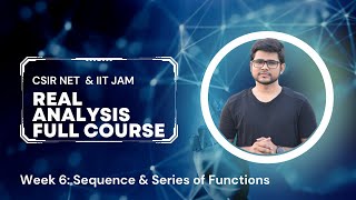 Lecture63  Sequence amp Series of Function  Week 6  By Prabhakar Sir [upl. by Niac]