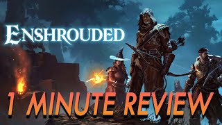 Enshrouded is Less Survival amp More RPG  1 Minute Review [upl. by Caia]