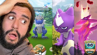 ¡EXPLOTÓ POKEMON GO NUEVA POKEBALL  TOXTRICITY SHINY y NUEVOS POKEMON FORMIDABLES [upl. by Gambell]