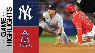 Yankees vs Angels Game Highlights 71823  MLB Highlights [upl. by Llehsem751]