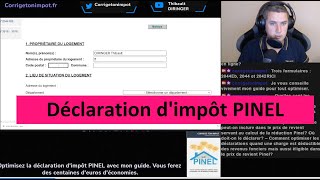 La déclaration dimpôt PINEL case par case [upl. by Meadows961]