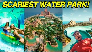 World’s Largest Waterpark Aquaventure Dubai Experience [upl. by Fosque]