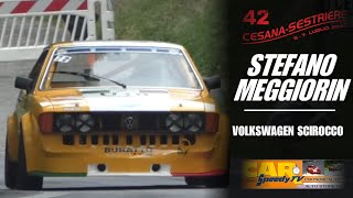 CesanaSestriere 2024  Stefano Meggiorin  Volkswagen Scirocco GT [upl. by Yenial]