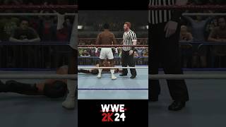 WWE 2k24  Muhammad Ali Disqualified [upl. by Leumhs172]