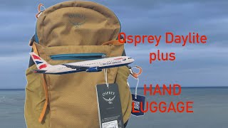 Osprey Daylite Plus the perfect daypack Hand luggage [upl. by Ricker58]