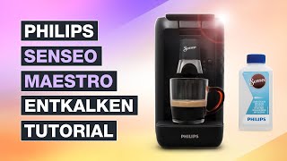 Senseo Maestro entkalken CSA260  4 Schritte zur sauberen Kaffeepadmaschine  Testventure [upl. by Janela]