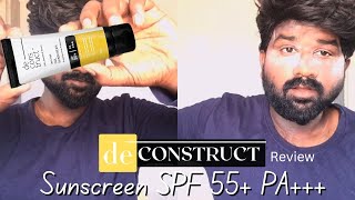 Deconstruct Sunscreen for Oily Skin and Combination Skin  Sunscreen SPF 55 and PA trending [upl. by Ellett49]